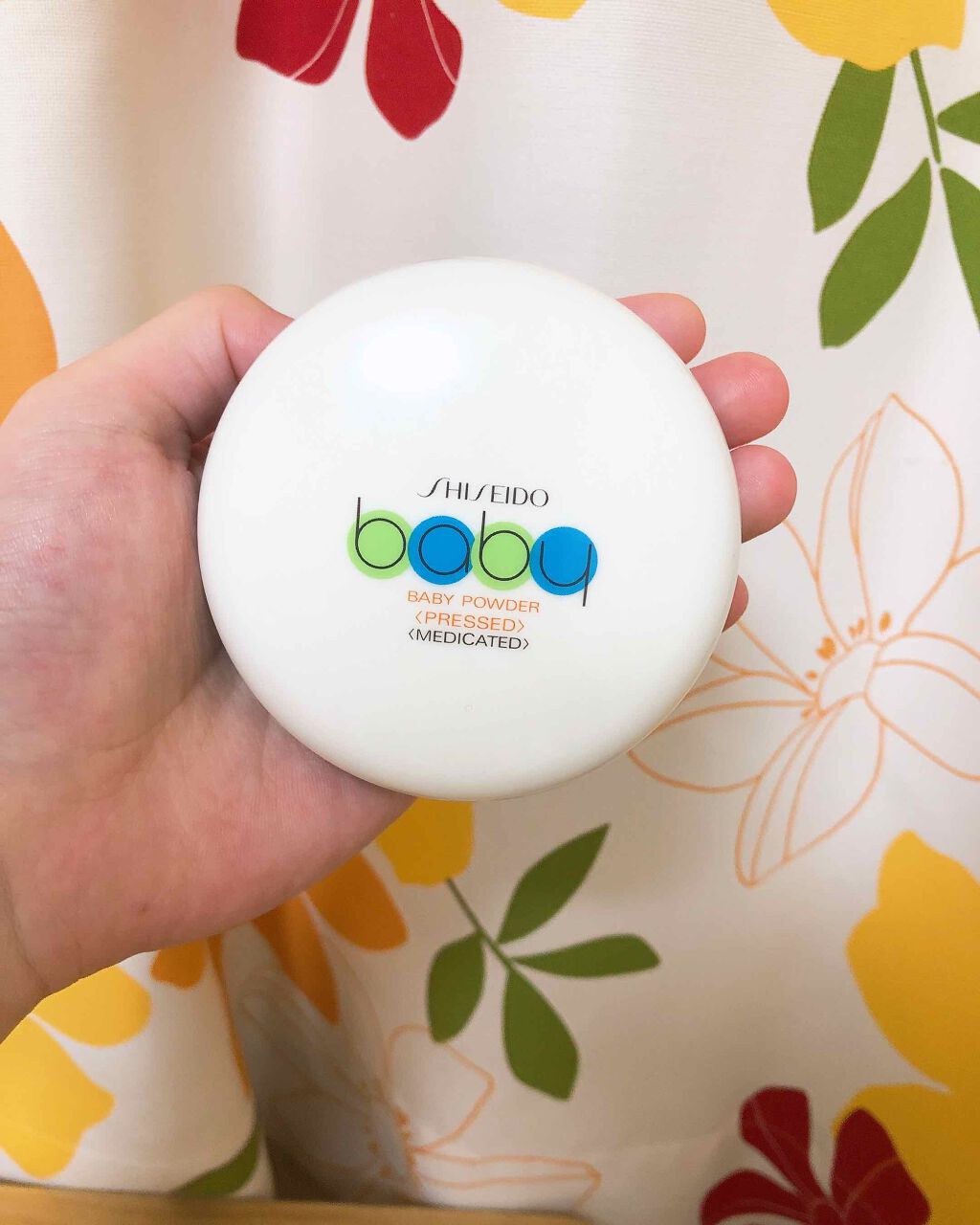 資生堂ベビーパウダー(プレスド)/ベビー/ボディパウダーを使ったクチコミ（1枚目）