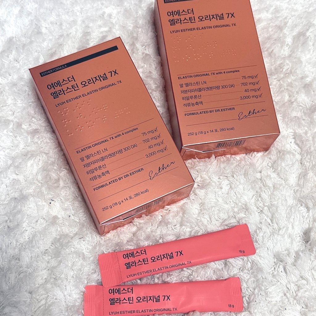ヨエスターエラスチンオリジナル7X/ESTHER FORMULA/美容サプリメントを使ったクチコミ(1枚目)