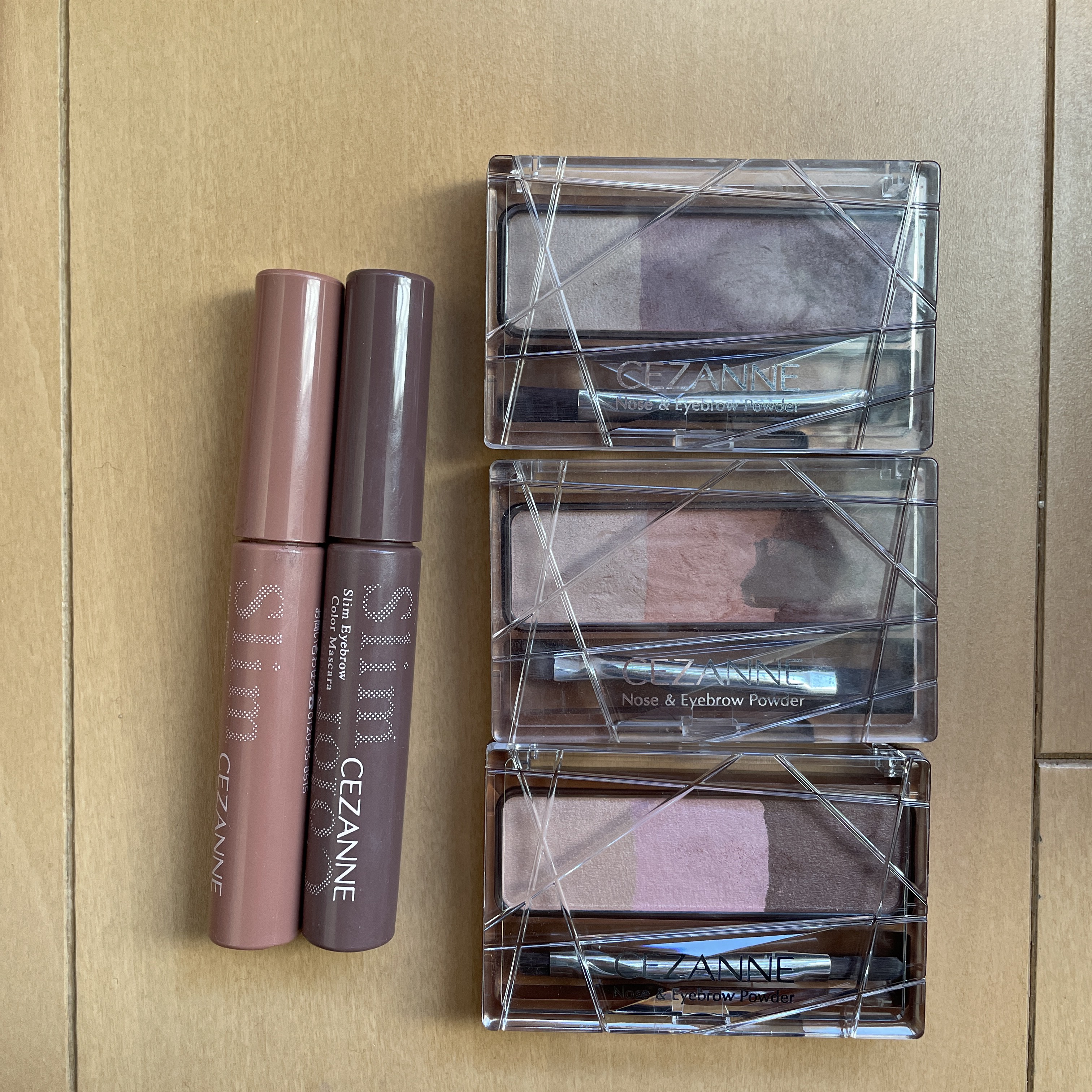 ノーズ＆アイブロウパウダー/CEZANNE/パウダーアイブロウを使ったクチコミ（1枚目）