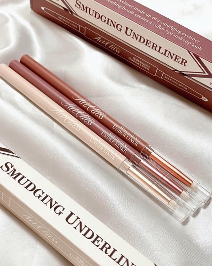 アートクラス スマージングアンダーライナー/too cool for school/ペンシルアイライナーを使ったクチコミ(2枚目)