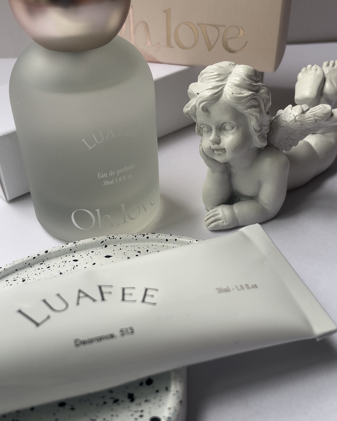 ソリッド パフューム ホワイトアプリコット/LUAFEE/練り香水を使ったクチコミ（1枚目）