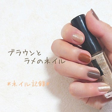 ネイルホリック Top coat SP043 スモーキー/ネイルホリック/ネイルトップコート・ベースコートを使ったクチコミ（1枚目）