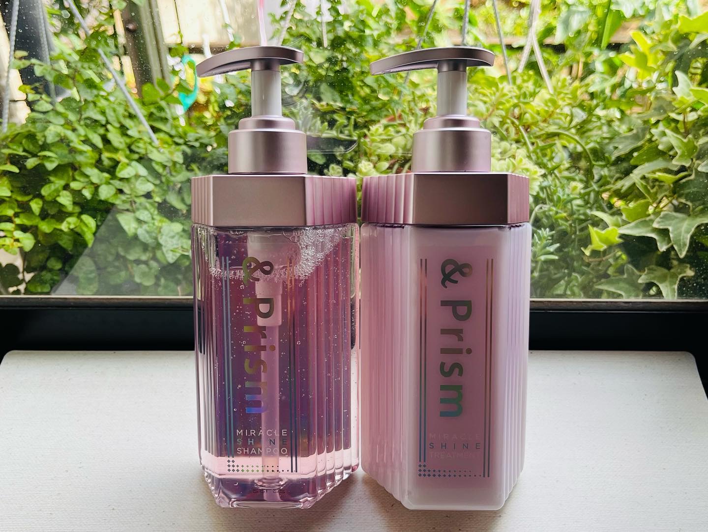 ミラクル シャイン シャンプー/ヘアトリートメント/&Prism/市販シャンプーを使ったクチコミ（1枚目）