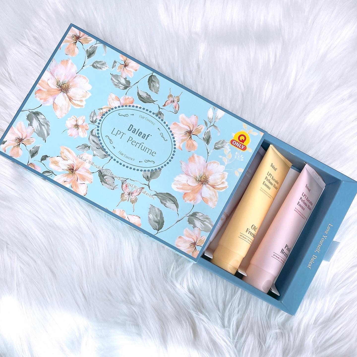 LPT Keratin パフュームヘアエッセンス Blooming Rose/Daleaf/ヘアミルクを使ったクチコミ（2枚目）