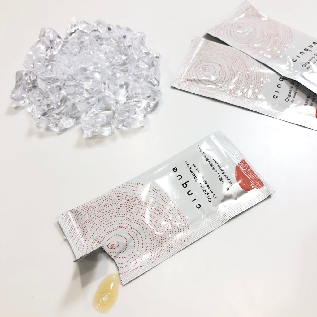 サンクオーガニックシャンプー/ニュートラルトリートメント/cinque/市販シャンプーを使ったクチコミ（3枚目）