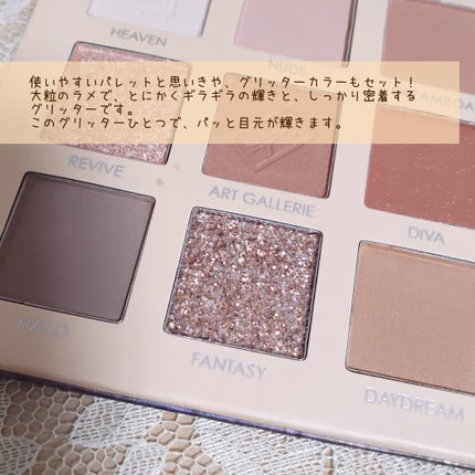 GO TRAVEL 15色アイシャドウパレット/FOCALLURE/アイシャドウパレットを使ったクチコミ(5枚目)