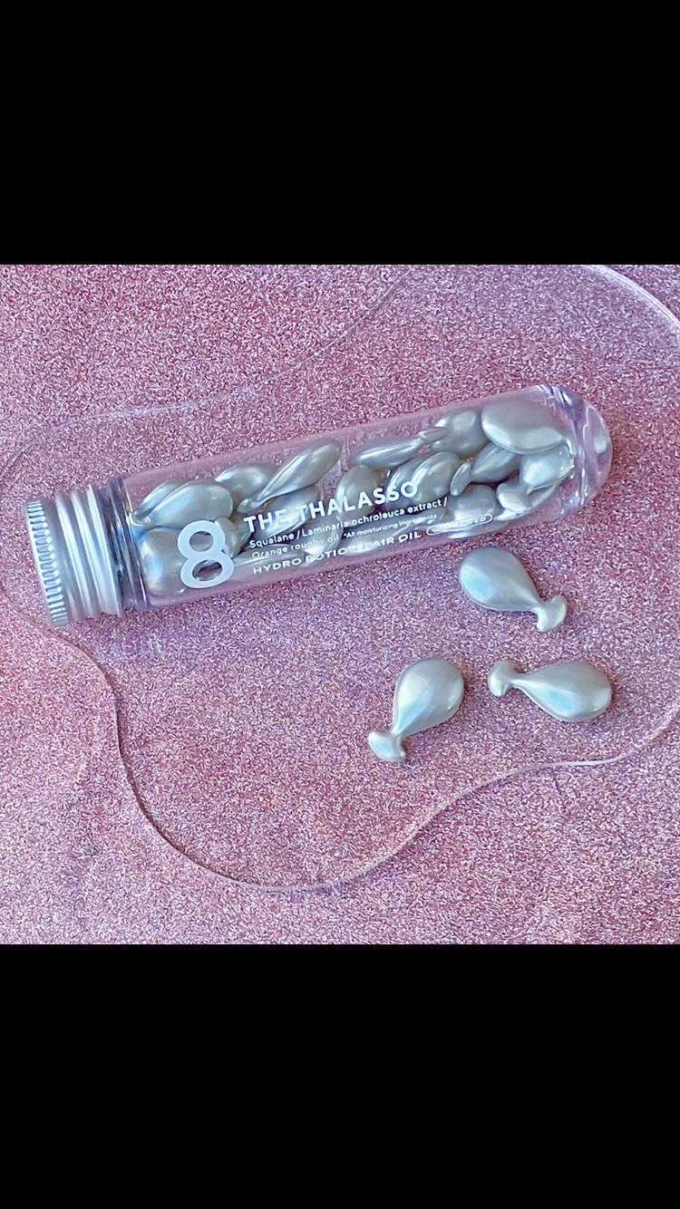 ハイドロポーション 美容液ヘアオイル（無香料） 500mg × 24個/エイトザタラソ/ヘアオイルを使ったクチコミ（3枚目）