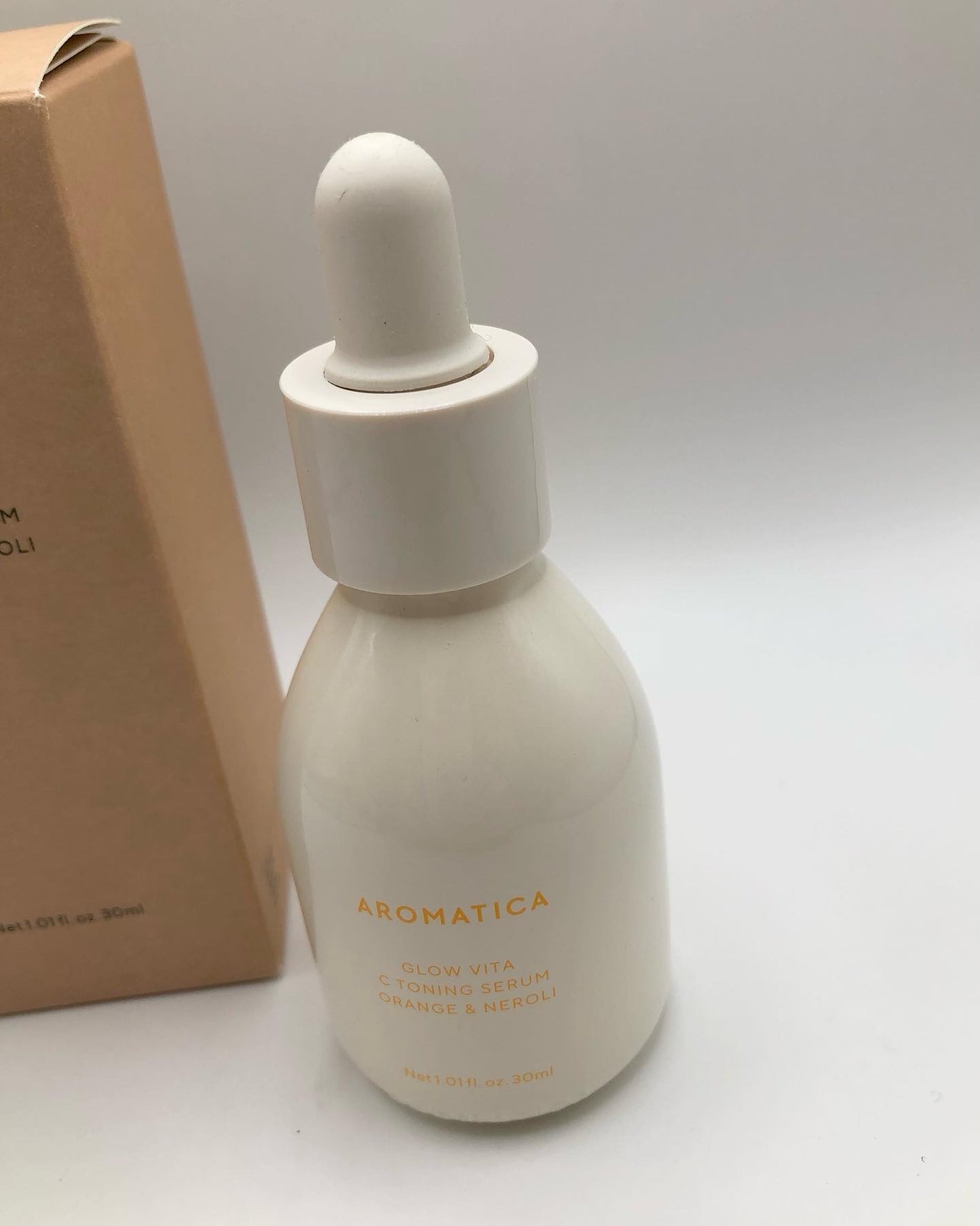 グロービタCトーニングセラム/AROMATICA/美容液を使ったクチコミ(2枚目)