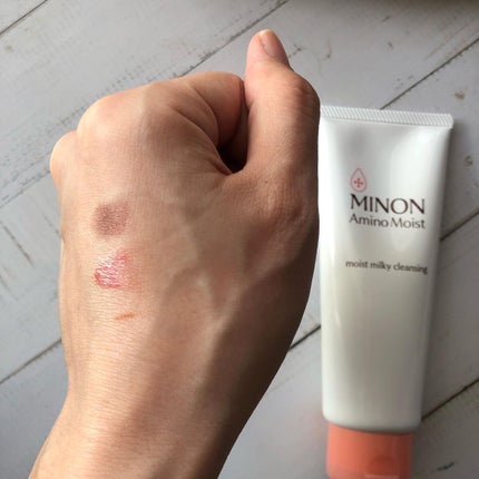 ミノン アミノモイスト モイストミルキィ クレンジング/ミノン/ミルククレンジングを使ったクチコミ(5枚目)