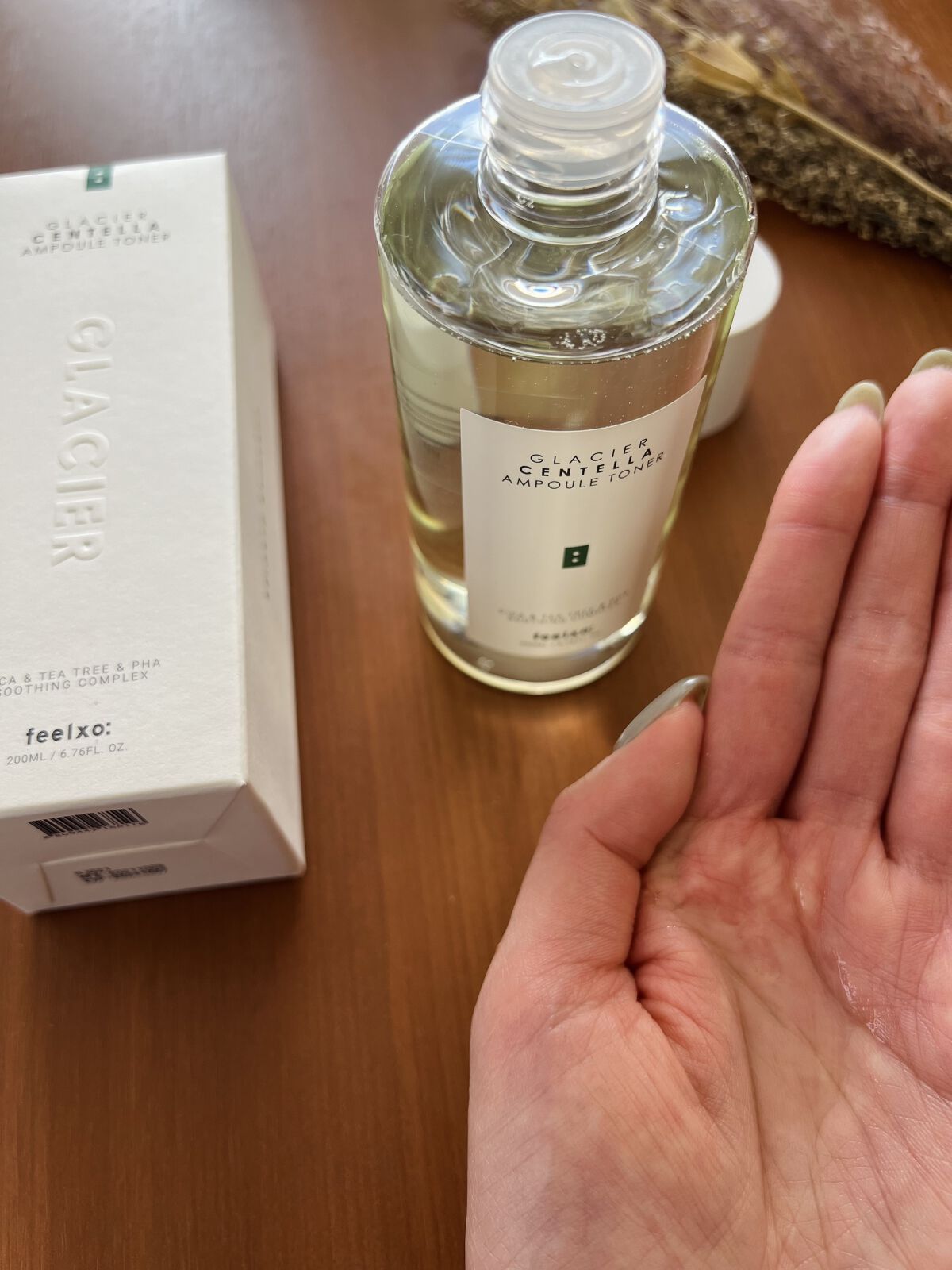 GLACIER CENTELLA SERUM /feelxo/美容液を使ったクチコミ（3枚目）