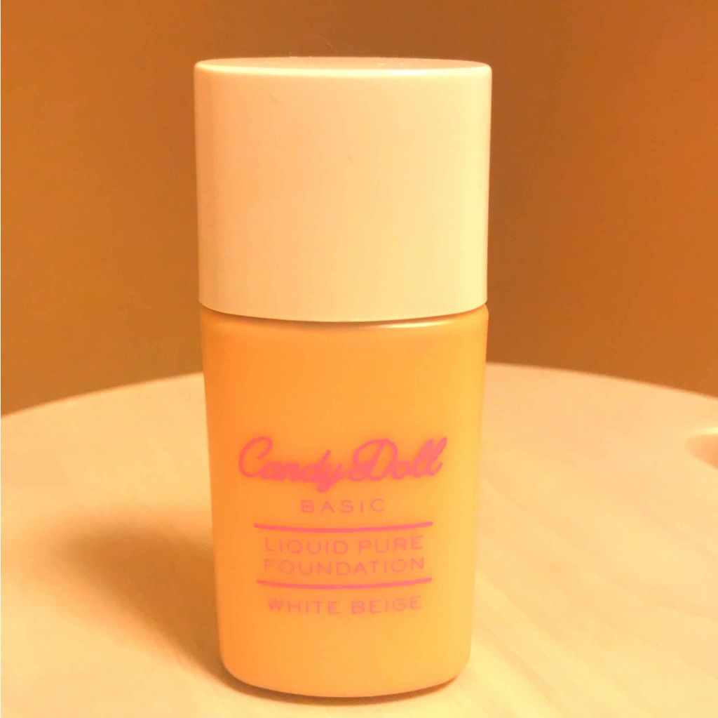 リキッドピュアファンデーション/CandyDoll/リキッドファンデーションを使ったクチコミ(1枚目)