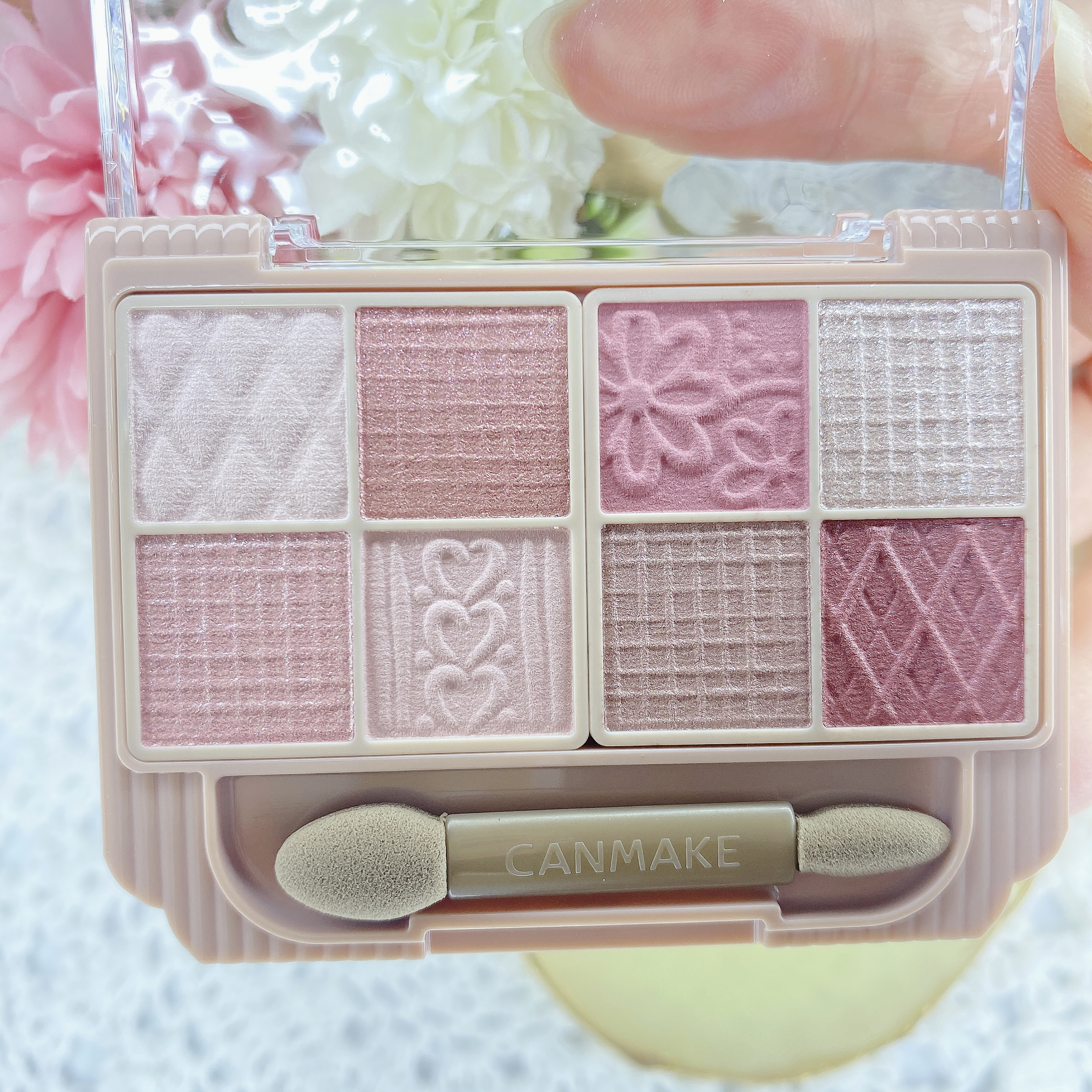 プティパレットアイズ/キャンメイク/パウダーアイシャドウを使ったクチコミ（3枚目）