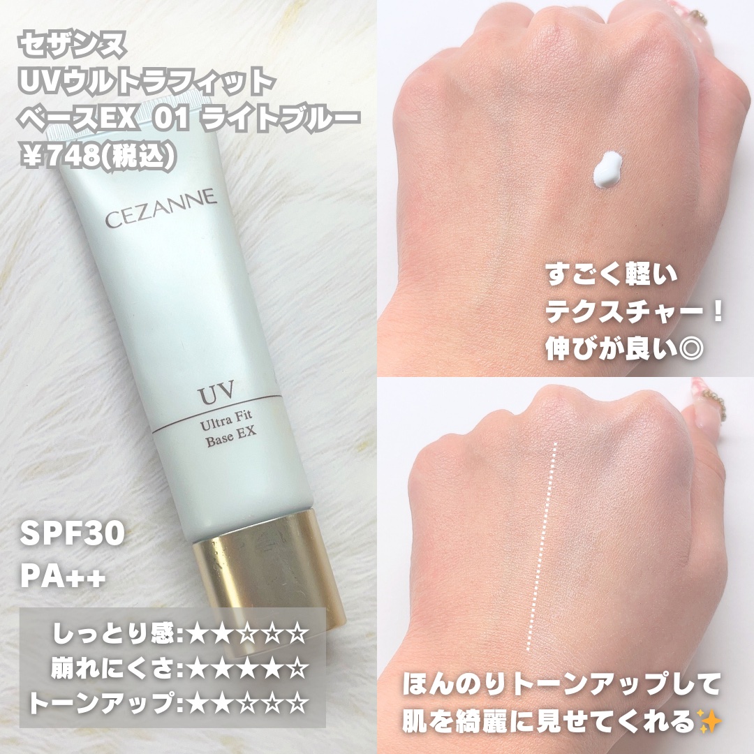 CEZANNE・numbuzin・TIRTIR(ティルティル)のベースメイクを使った