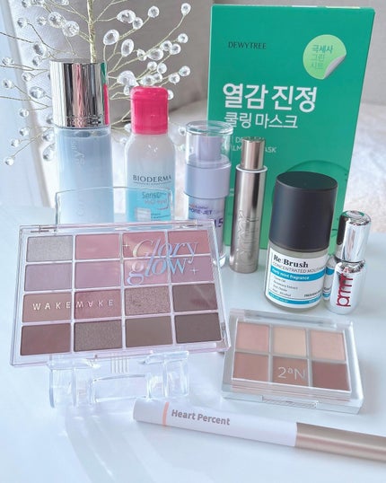 ソフトブラーリングアイパレット/wakemake/アイシャドウパレットを使ったクチコミ(6枚目)