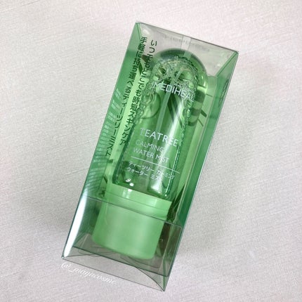 ティーツリーカーミングウォーターミスト/MEDIHEAL/ミスト状化粧水を使ったクチコミ(4枚目)