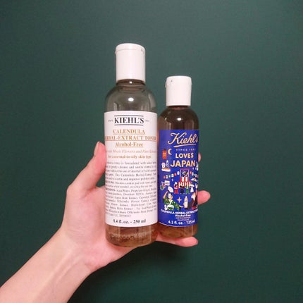 キールズ ハーバル トナー CL アルコールフリー/Kiehl's/化粧水を使ったクチコミ(1枚目)