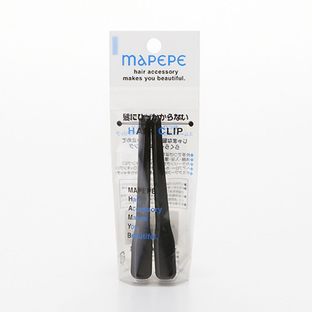 ヘアクリップS ブラック