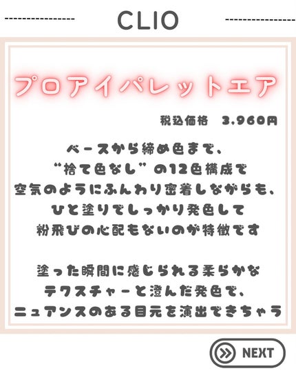 プロ アイ パレット/CLIO/アイシャドウパレットを使ったクチコミ(2枚目)