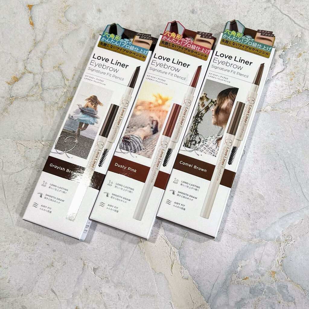 ラブ・ライナー　シグネチャーフィットペンシル＜アイブロウ＞ キャメルブラウン/ラブ・ライナー/アイブロウペンシルを使ったクチコミ（2枚目）