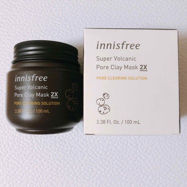 スーパーヴォルカニック　ポア　クレイマスク/innisfree/洗い流すパック・マスクを使ったクチコミ（1枚目）