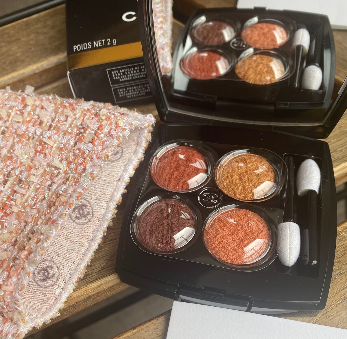 レ キャトル オンブル ツイード/CHANEL/アイシャドウパレットを使ったクチコミ(1枚目)