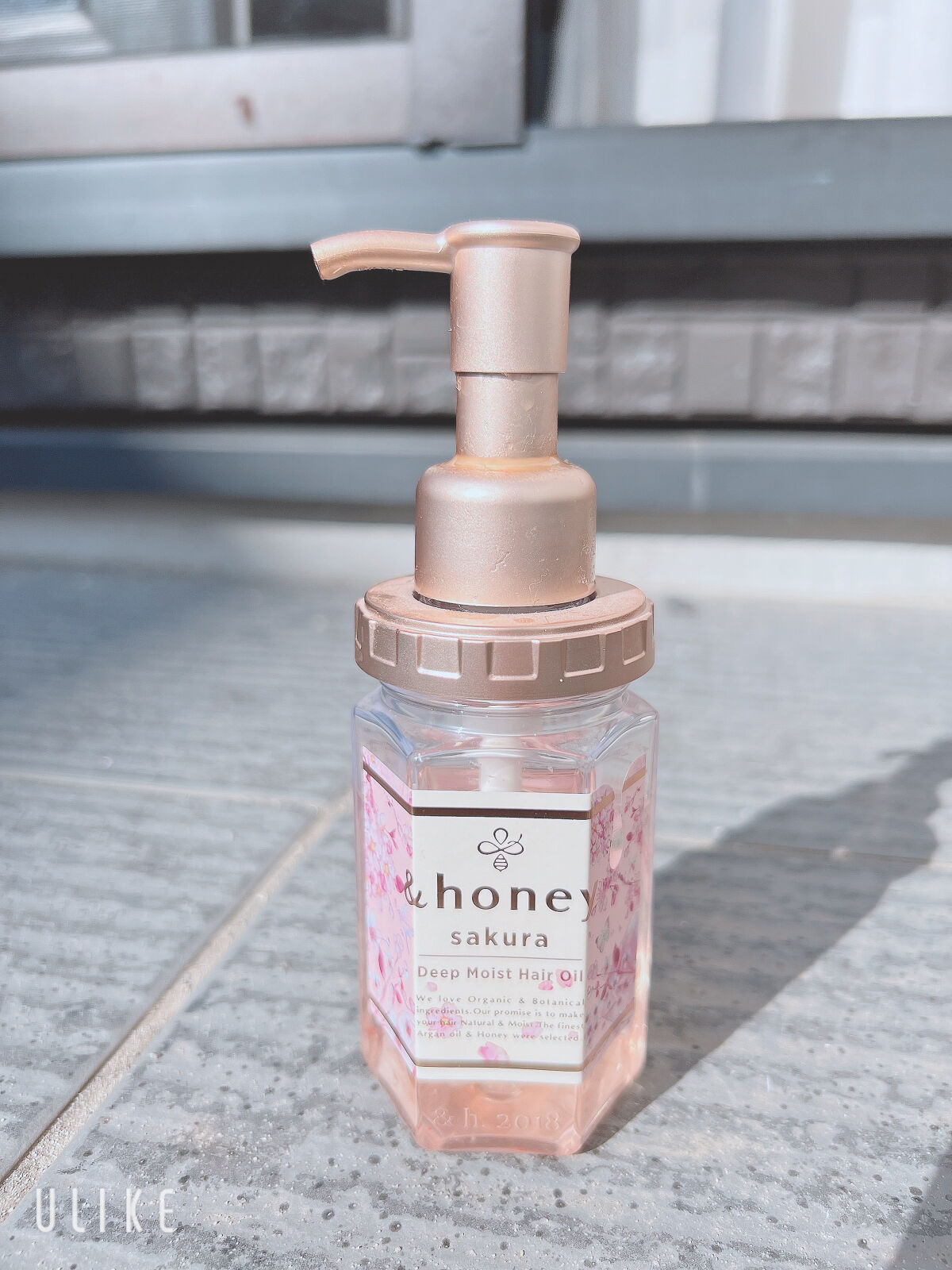 サクラ ディープモイスト ヘアオイル/&honey/ヘアオイルを使ったクチコミ（2枚目）