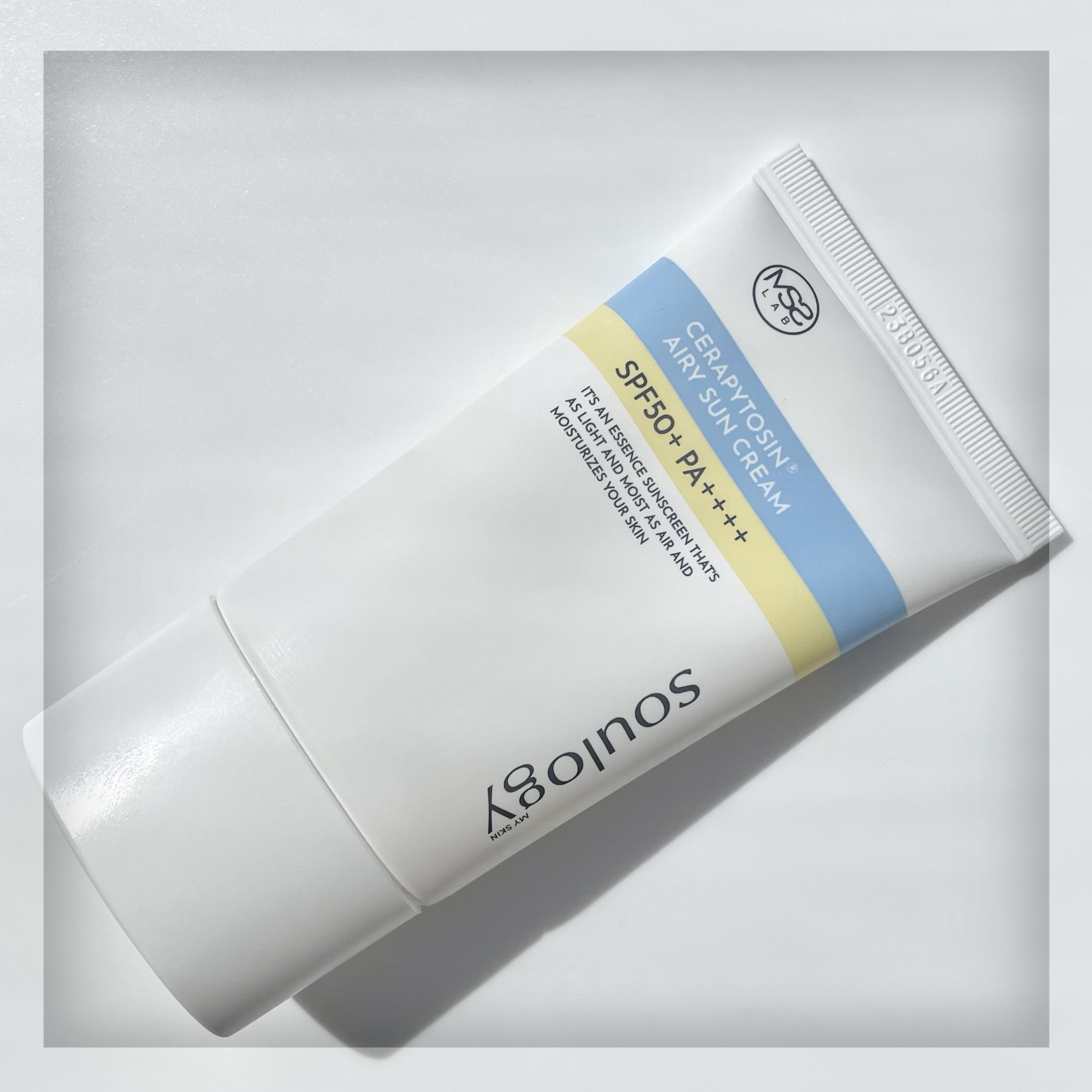 セラフィトシンエアリー日焼け止め/MY SKIN SOULOGY/日焼け止めクリームを使ったクチコミ（2枚目）