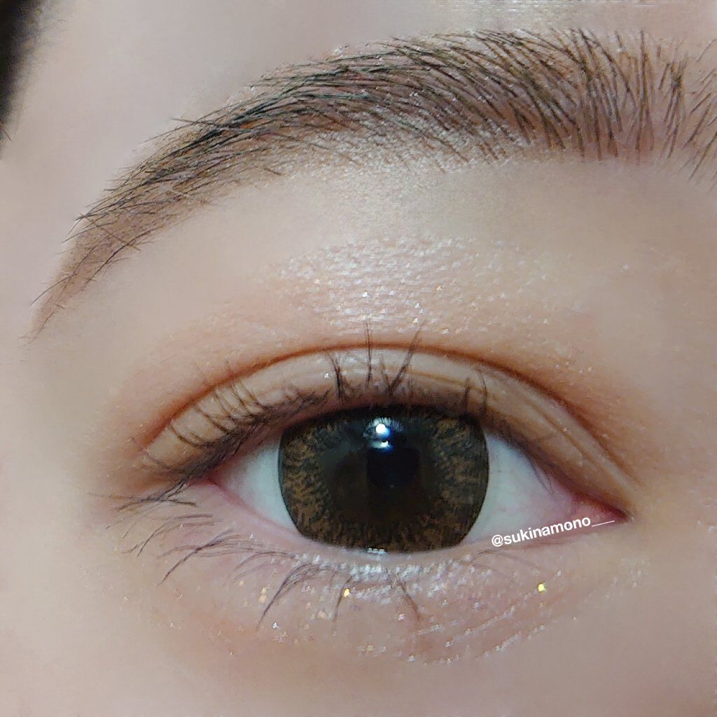 LUCIA 1DAY アッシュブラウン/LUCIA/ワンデー（１DAY）カラコンを使ったクチコミ（2枚目）