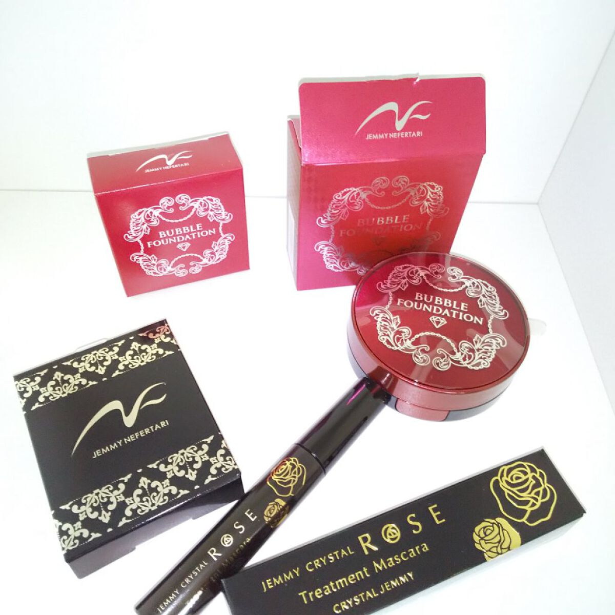 新品　未開封　クリスタルジェミーバブルファンデ特別セット ca4898.jpg