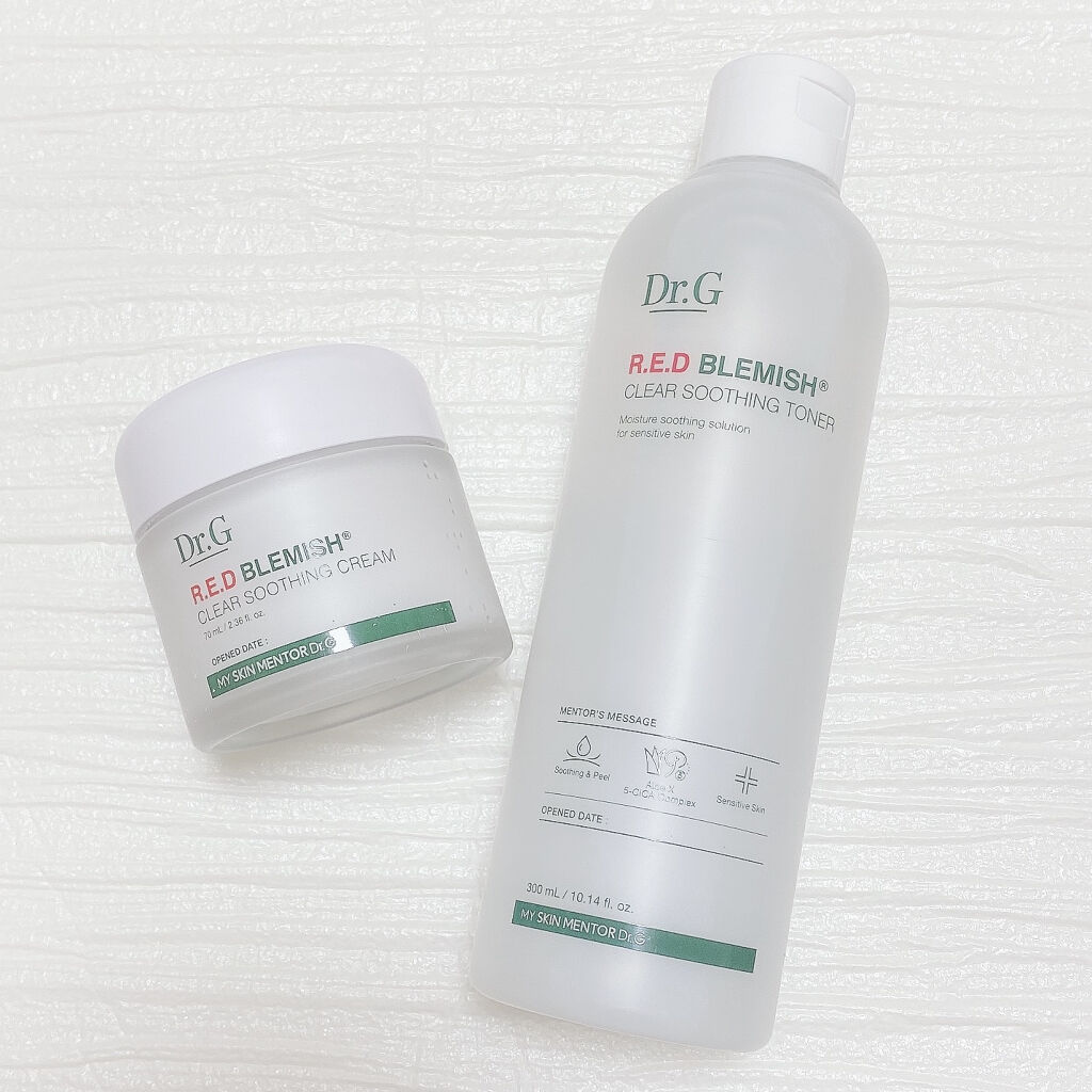 レッドB・Cスムージングクリーム/Dr.G/フェイスクリームを使ったクチコミ（1枚目）