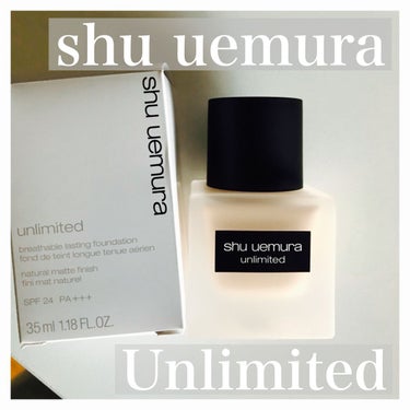 アンリミテッド ラスティング フルイド/shu uemura/リキッドファンデーションを使ったクチコミ（1枚目）