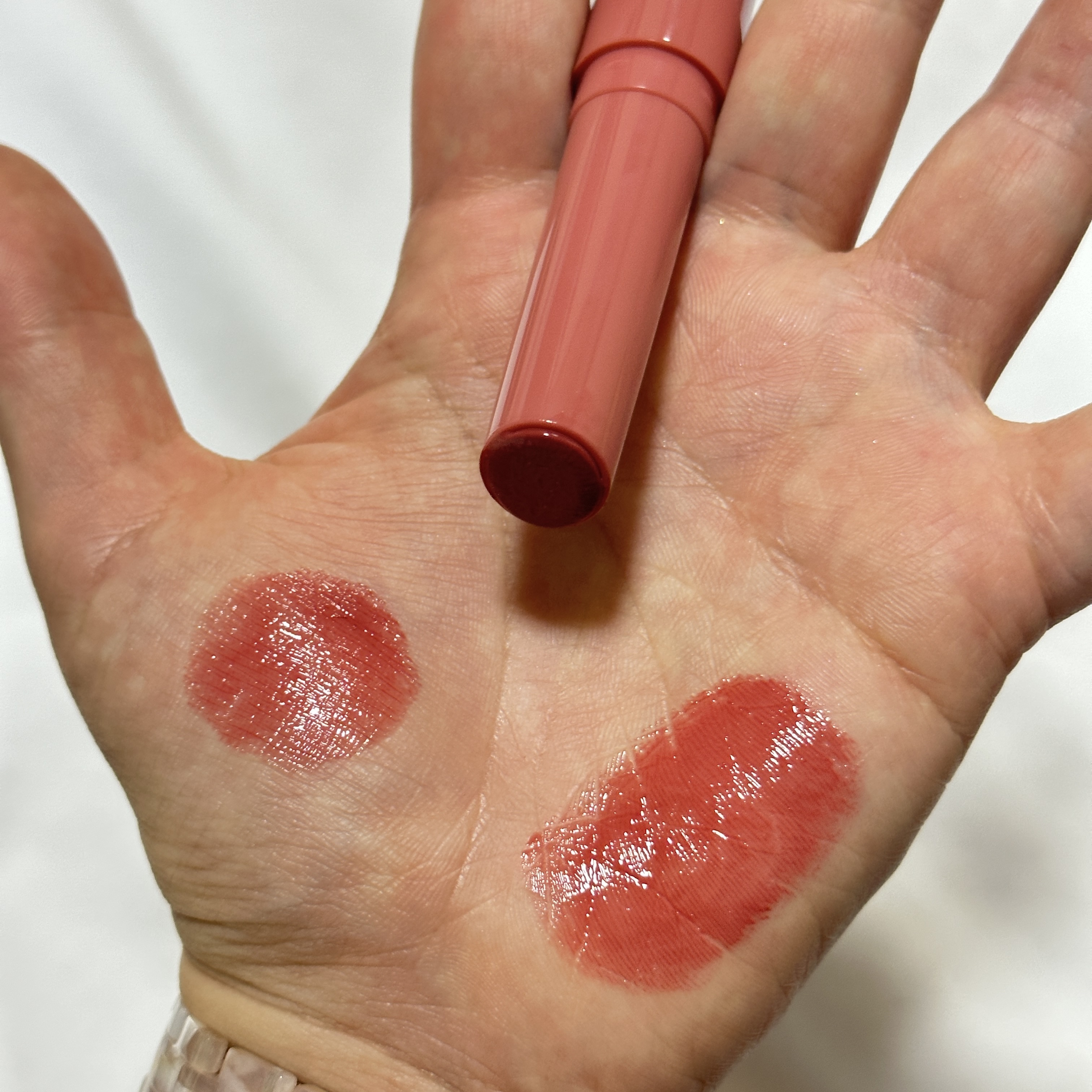 ETUDE ETUDE×ベアクー ジンジャーシュガーメルティングバームのクチコミ「\ナチュラルな血色感☺︎モーヴピンク🩷/

────────────
♡ETUDE
　ジンジャ.....」（2枚目）