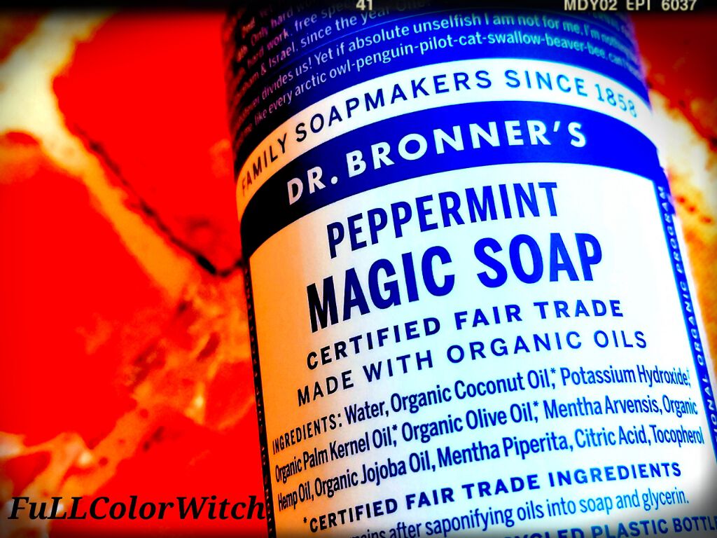 マジックソープ ペパーミント/ドクターブロナー/ボディソープを使ったクチコミ（1枚目）