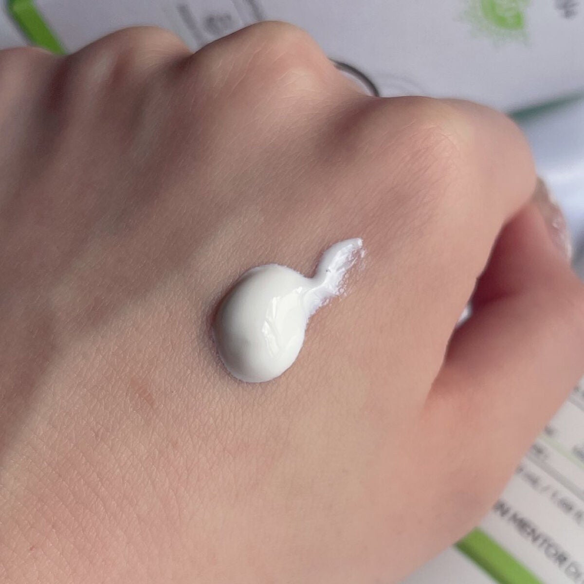 グリーンマイルドアップサンプラス/Dr.G/日焼け止めクリームを使ったクチコミ(3枚目)