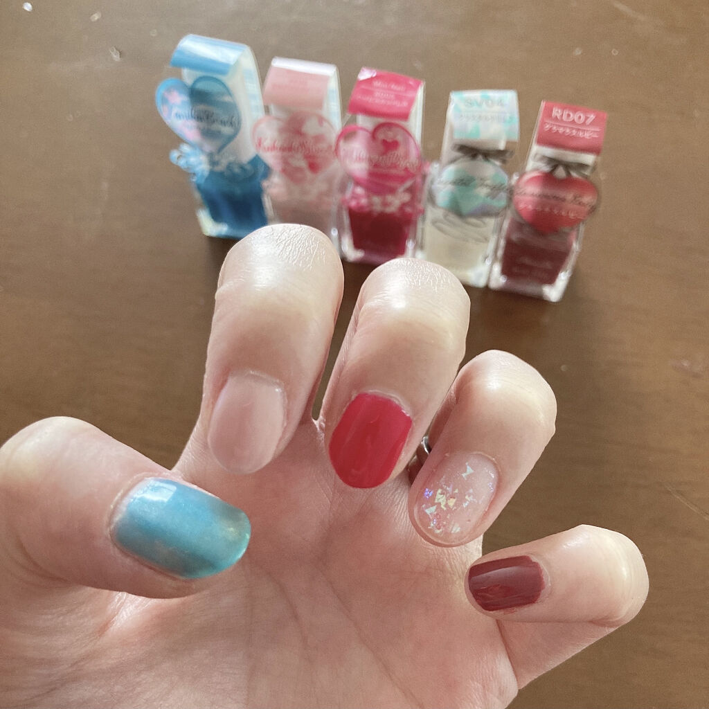 ミニネイル/パラドゥ/マニキュアを使ったクチコミ（3枚目）