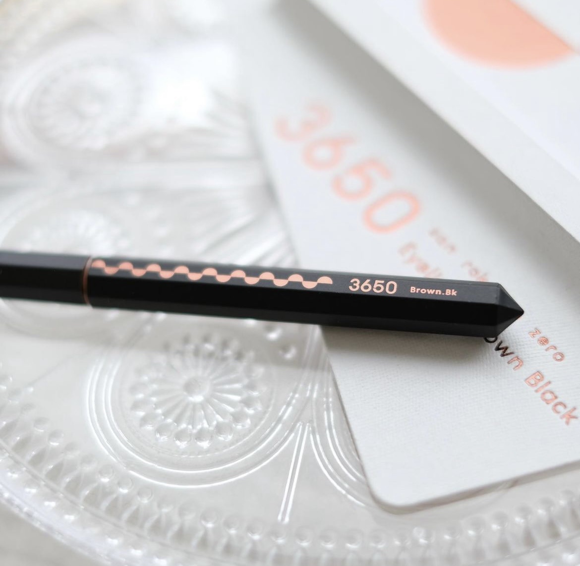 リキッドアイライナー  ブラウンブラック(Brown Black)/3650/リキッドアイライナーを使ったクチコミ（2枚目）