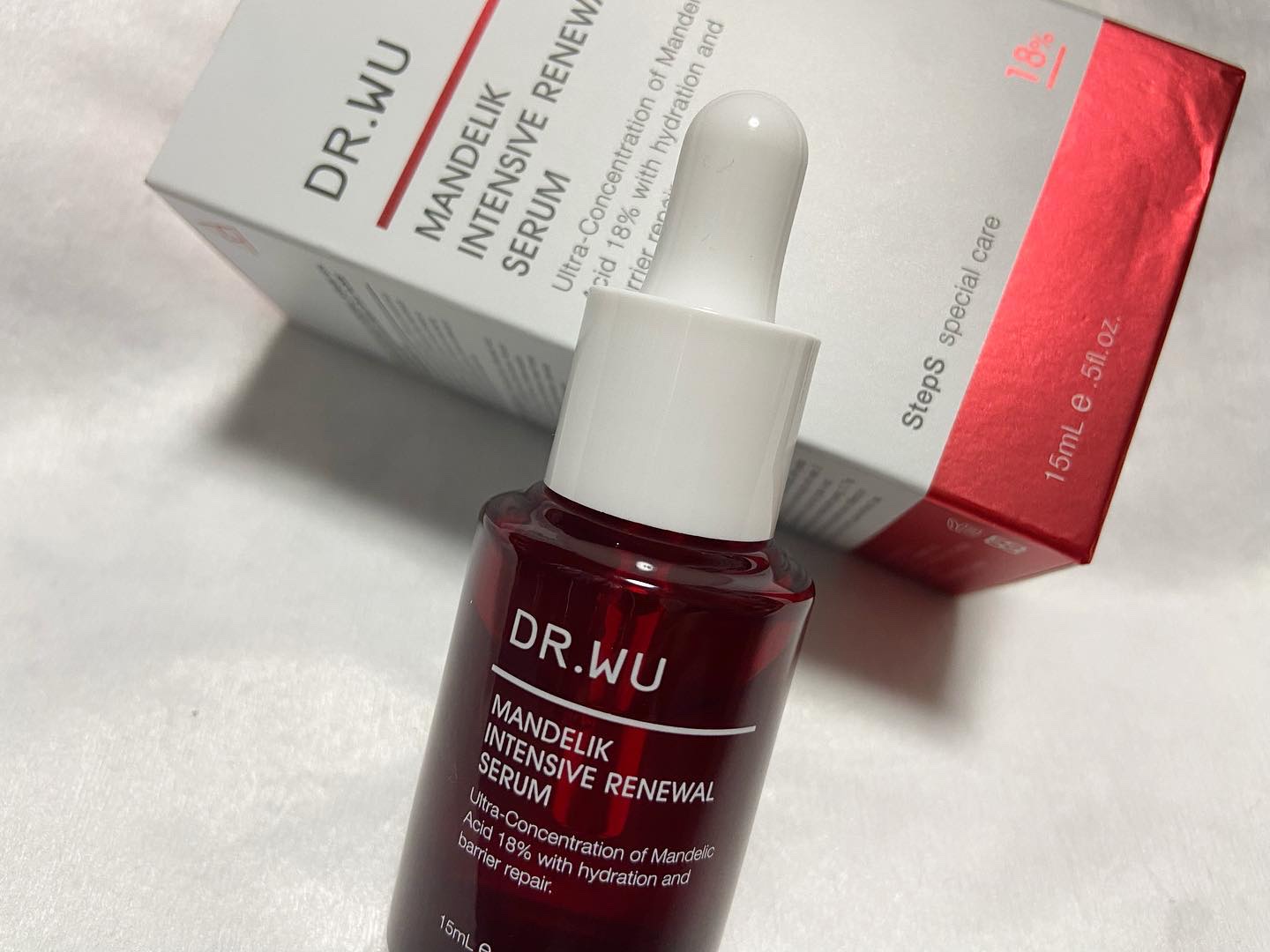 マンデリック インテンシブ 18%セラム/DR.WU/美容液を使ったクチコミ（3枚目）