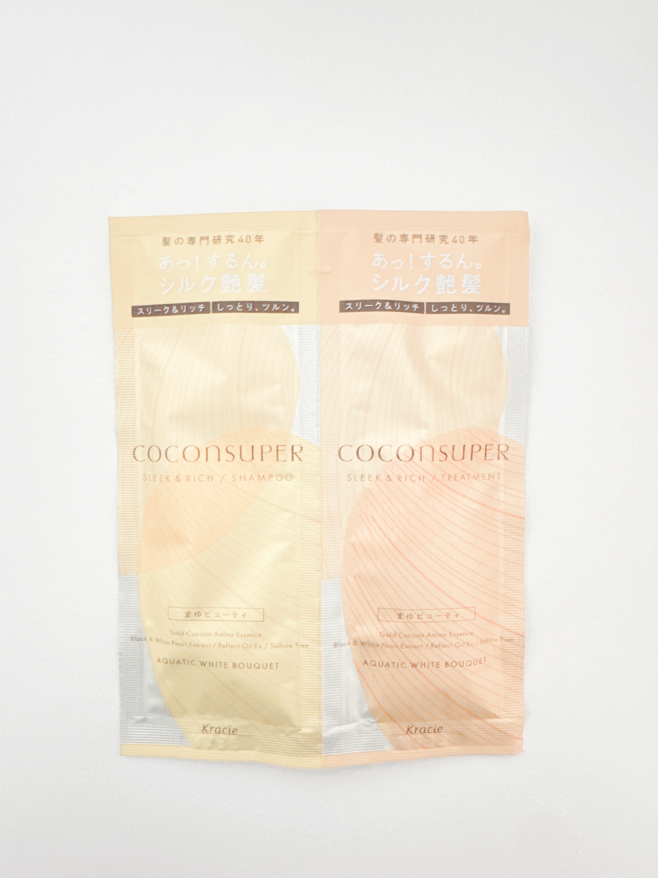 インナーコンフォートシャンプー／インテンシブリペアトリートメント（スリーク＆リッチ） 1DAYトライアル（ 10ml+10g）/ココンシュペール/市販シャンプーを使ったクチコミ（1枚目）