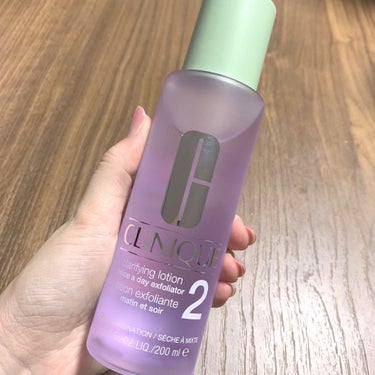 クラリファイング ローション 2 100ml/CLINIQUE/ブースター・導入液を使ったクチコミ（1枚目）