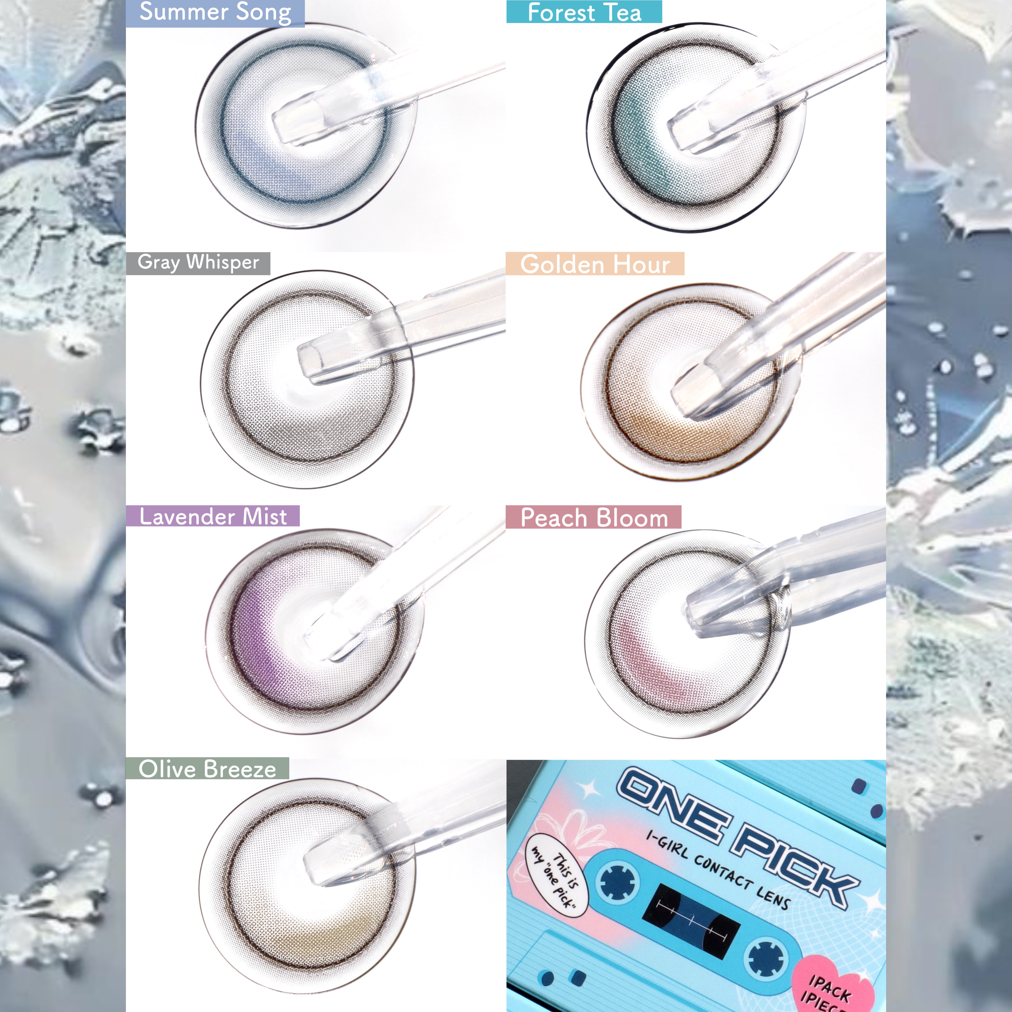 ONE PICK/蜜のレンズ/１ヶ月（１MONTH）カラコンを使ったクチコミ（3枚目）