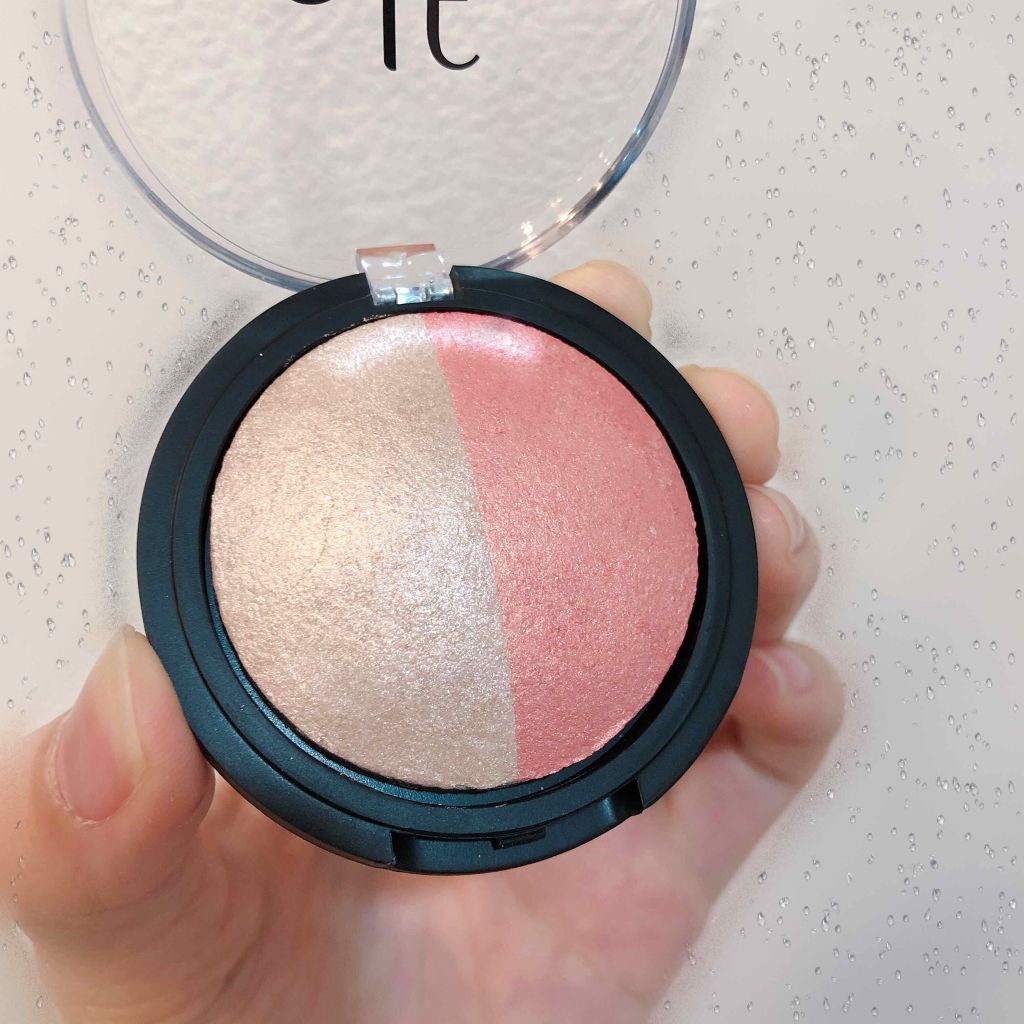 ベイクドハイライター/e.l.f. Cosmetics/パウダーハイライトを使ったクチコミ(2枚目)