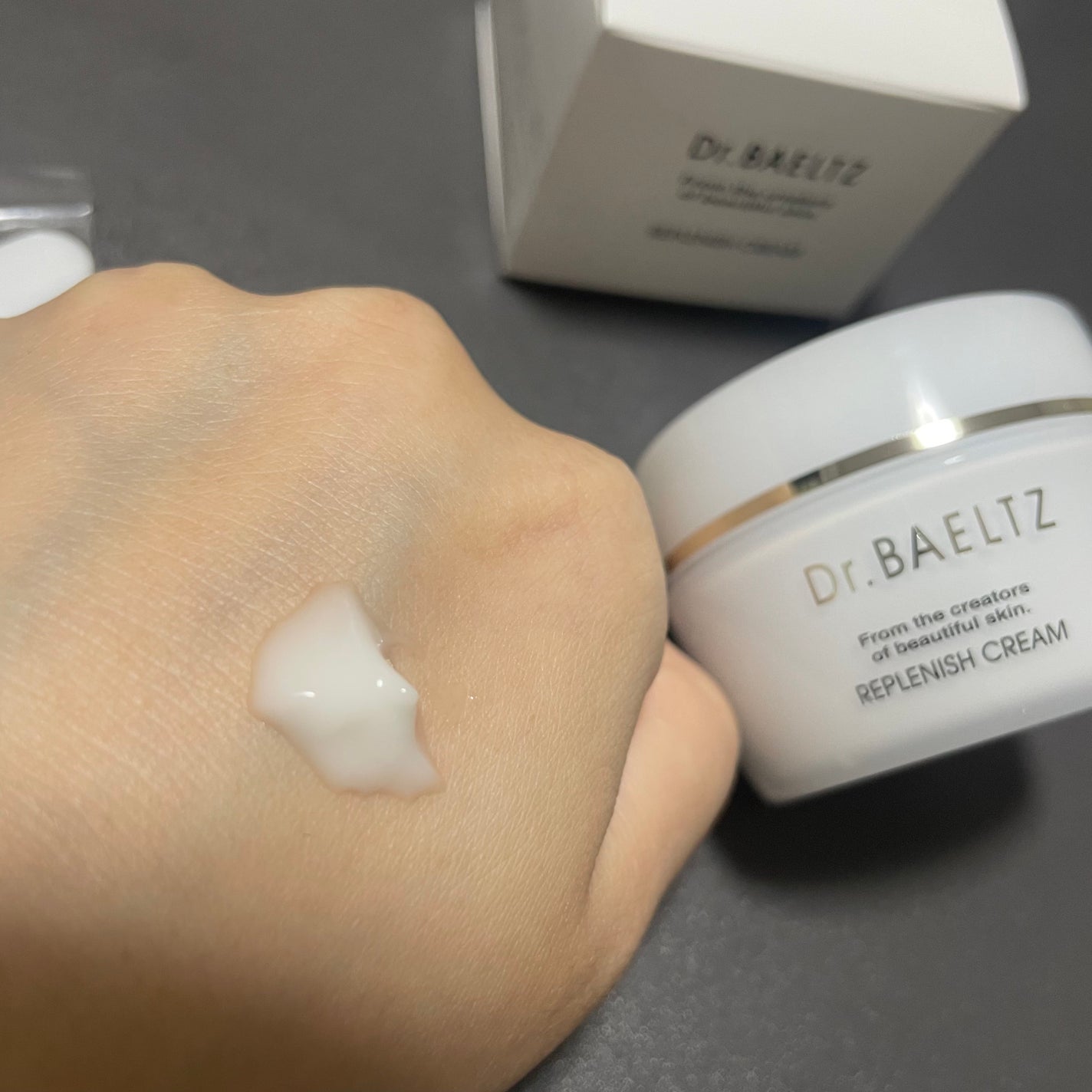 リプレニッシュクリーム/ドクターベルツ/フェイスクリームを使ったクチコミ(3枚目)