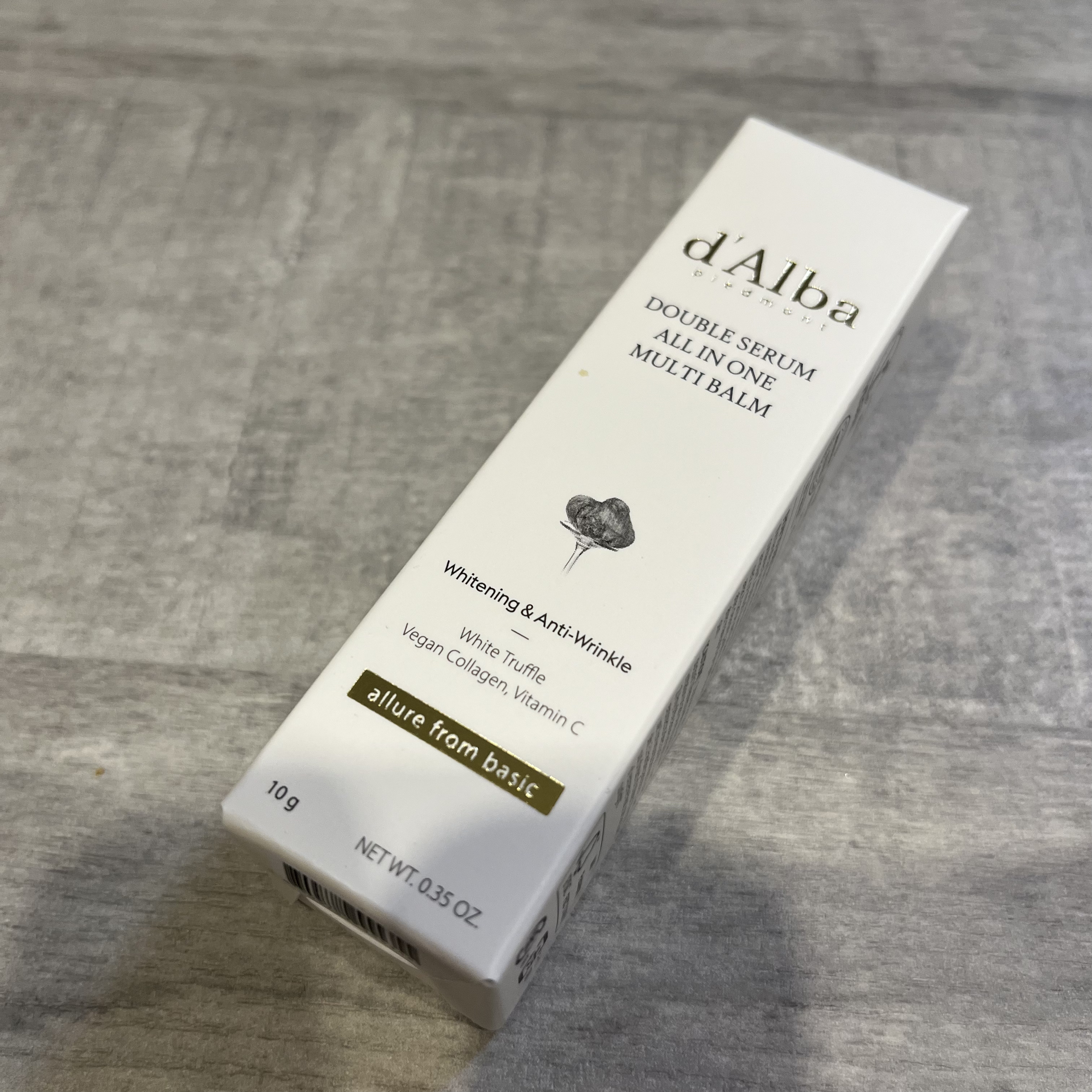 ダブルセラムオールインワンマルチバーム/ダルバ/フェイスバームを使ったクチコミ（2枚目）