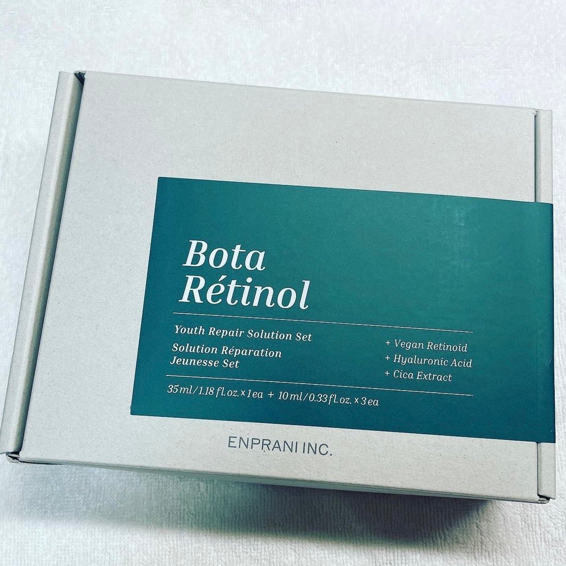 ボタレチノールユースリペアソリューションセット/ENPRANI(韓国)/美容液を使ったクチコミ(1枚目)