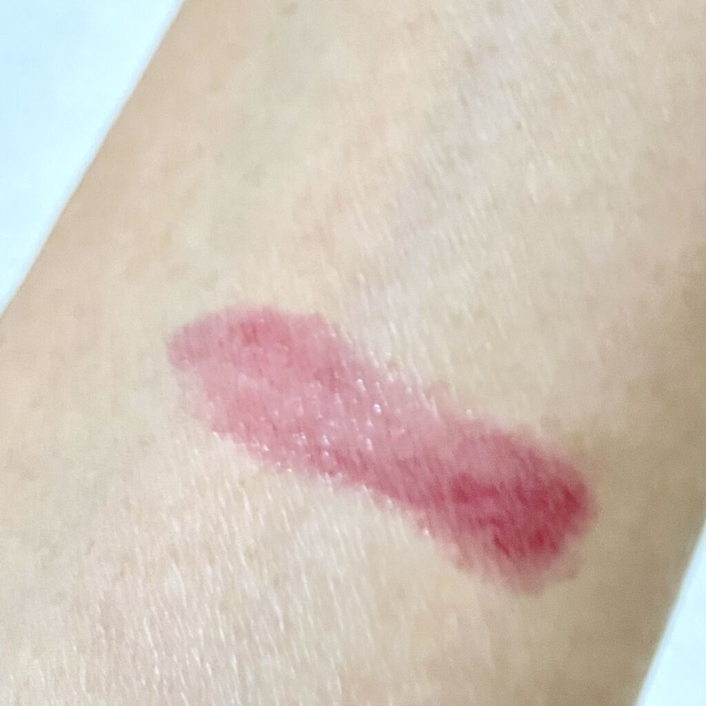 ミニバーム リップスティック PU112 ダークプラム(限定ティント)/Visée/口紅を使ったクチコミ（3枚目）