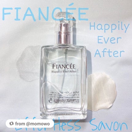 ハピリーエバーアフター オードパルファン エフォートレスサボン/フィアンセ/香水(レディース)を使ったクチコミ(1枚目)