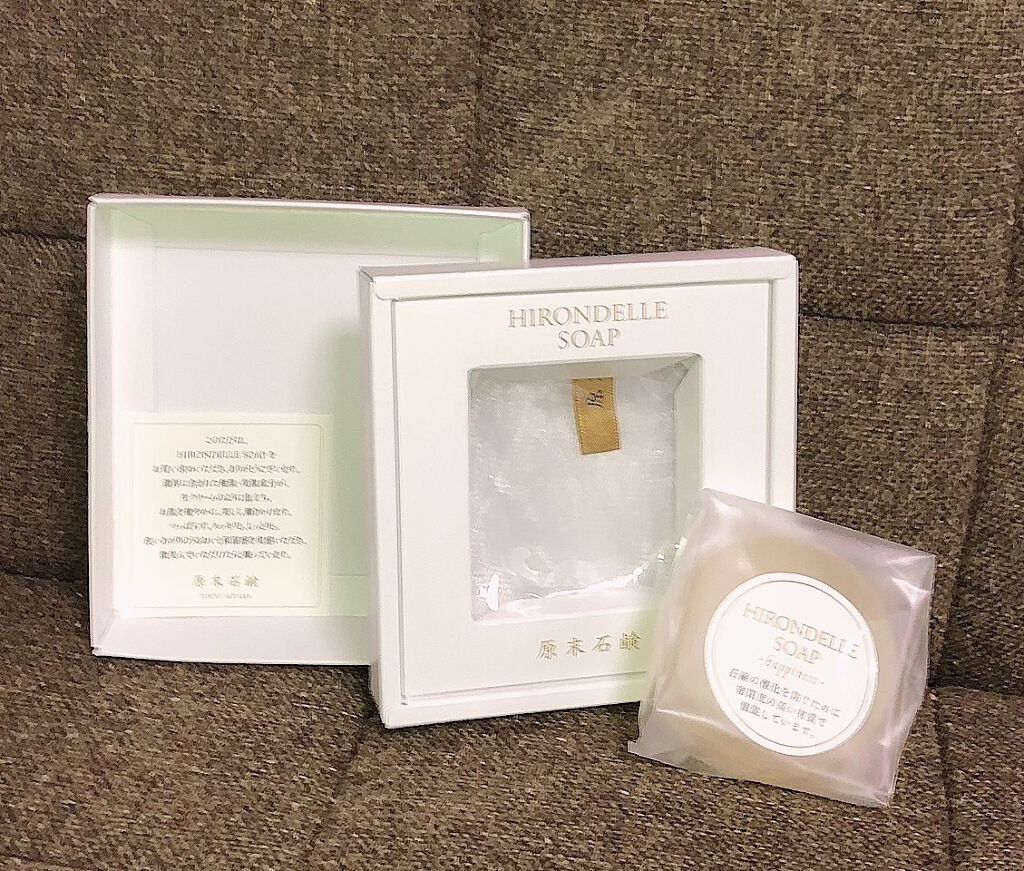 SOAP Happines/HIRONDELLE/洗顔石鹸を使ったクチコミ(1枚目)