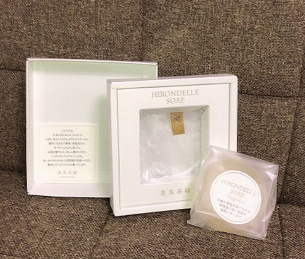 SOAP Happines/HIRONDELLE/洗顔石鹸を使ったクチコミ(1枚目)