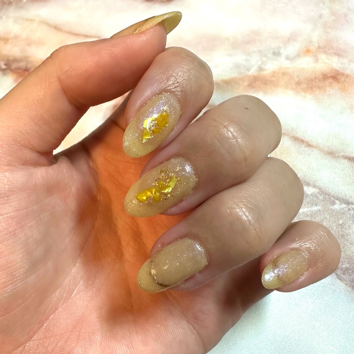 ジェルネイル(ライト対応)/セリア/ジェルネイルを使ったクチコミ(1枚目)