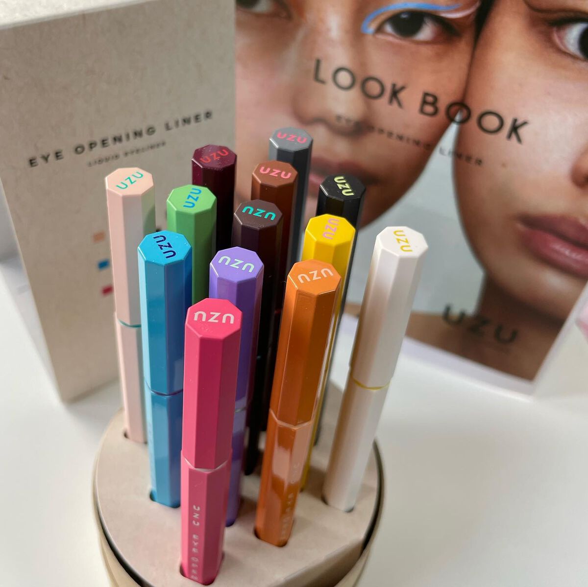 EYE OPENING LINER/UZU BY FLOWFUSHI/アイライナーを使ったクチコミ（2枚目）